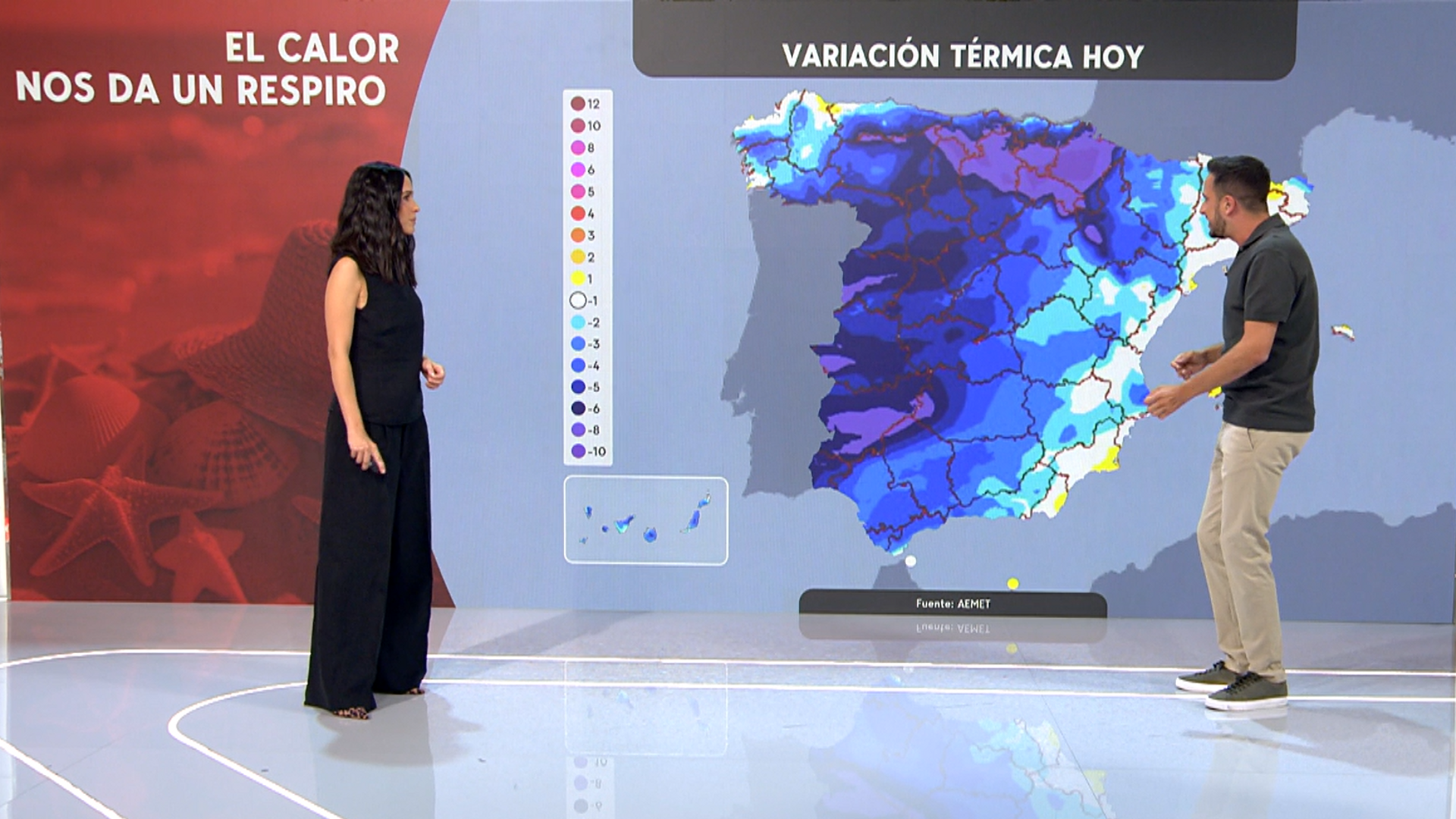 El calor da un respiro en España: las zonas donde se notará el descenso térmico y hasta cuándo estará