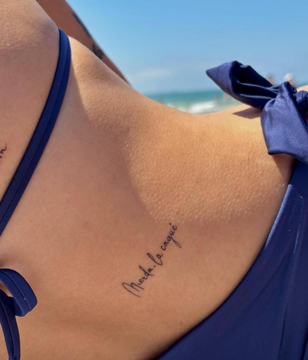 El tatuaje que se ha hecho Gloria Camila tras morir Michu