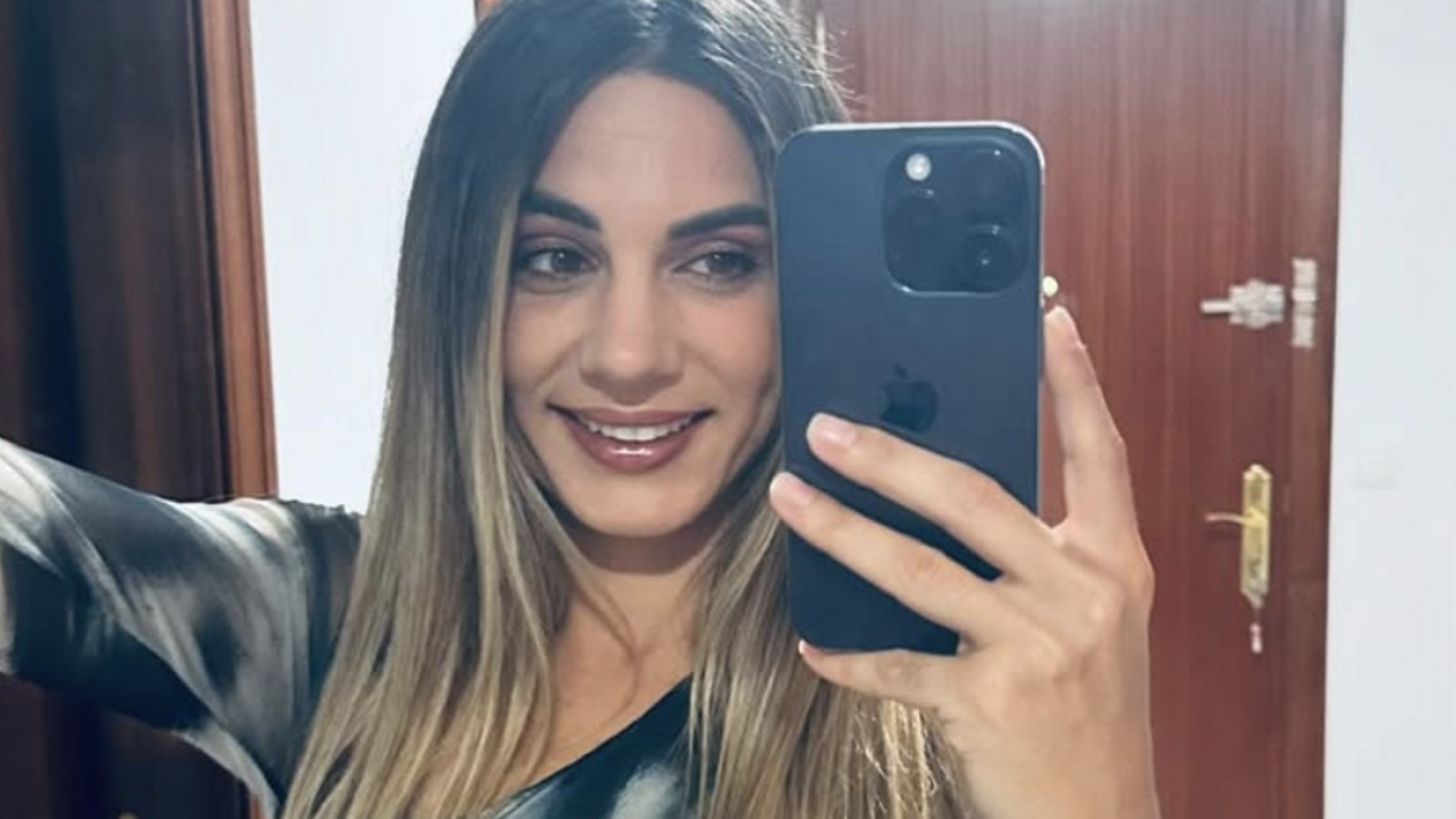 Gema Aldón en su casa