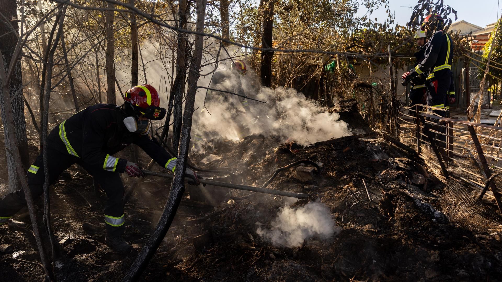 Incendio en Méntrida