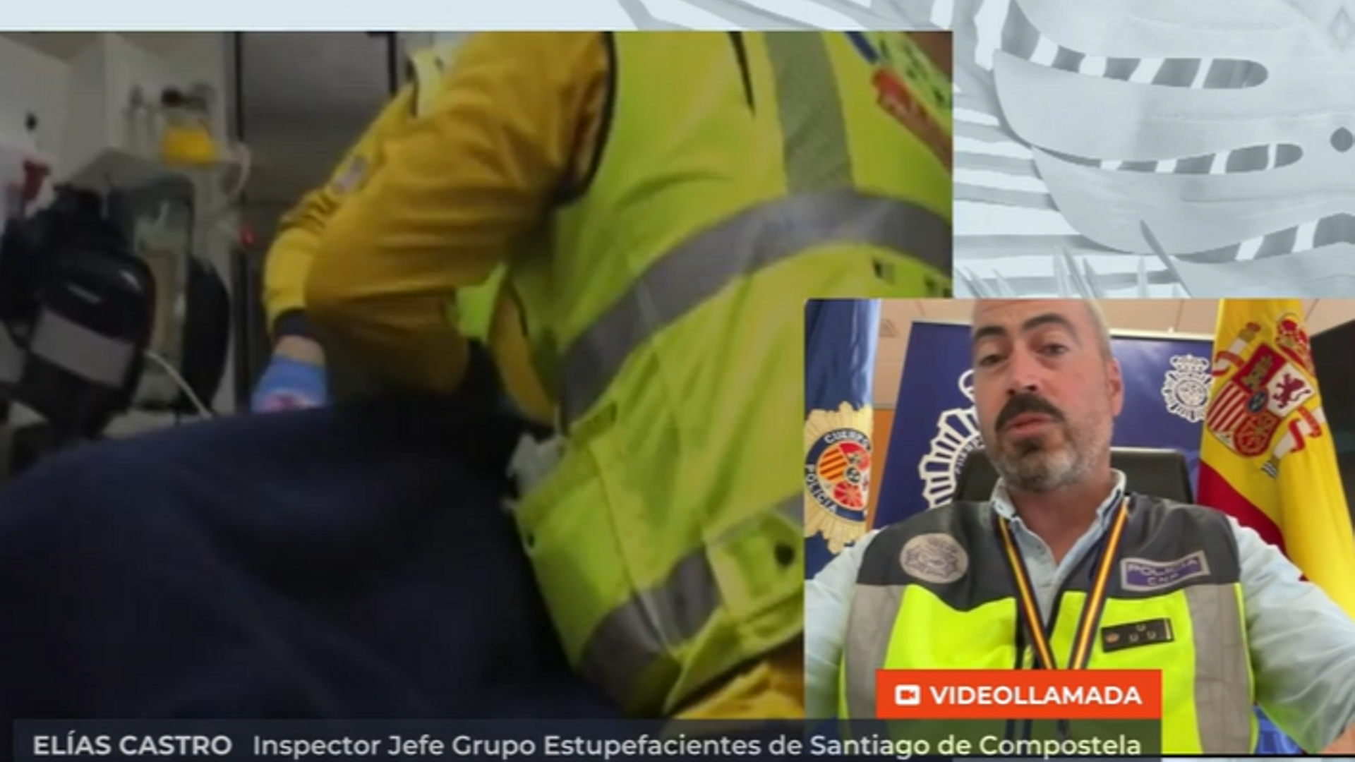 Inspector Jefe del grupo de estupefacientes de Santiago de Compostela relata lo sucedido con la red criminal