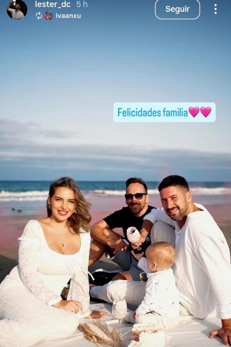 La imagen que ha compartido Lester Duque en sus historias
