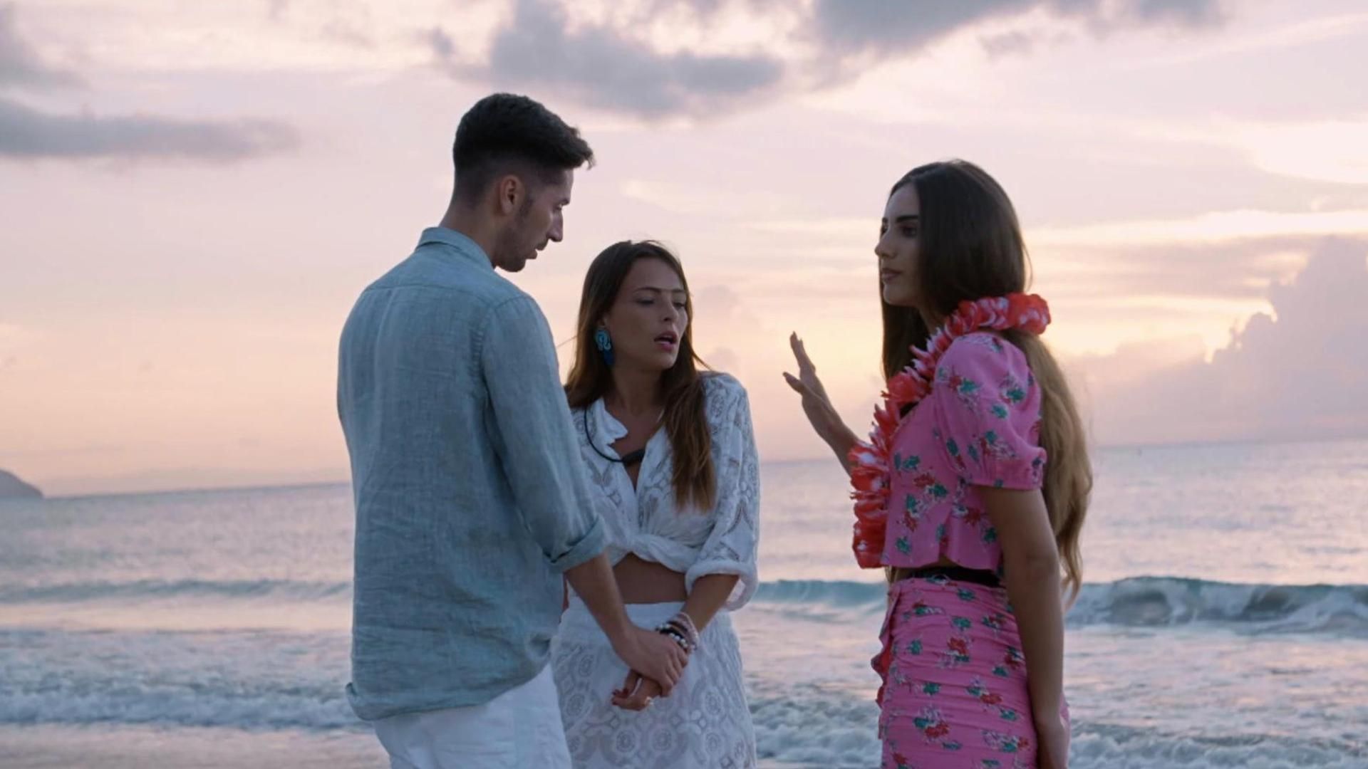 Marta Peñate entraba fuerte a su aventura en 'La isla de las tentaciones 2': el tremendo choque que mantuvo con una tentadora