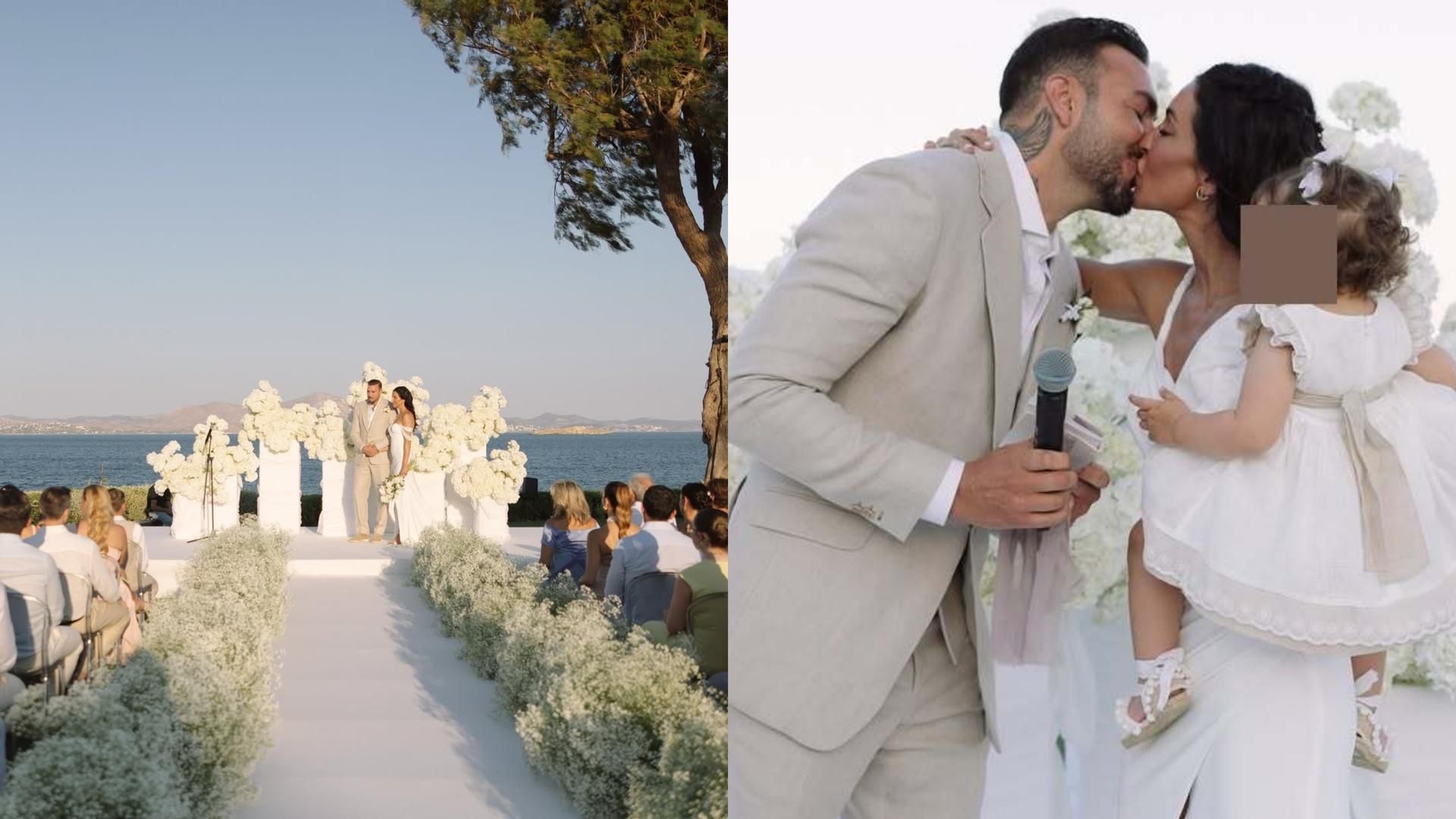 Momentos de la boda de Noelia López y Roberto Jiménez, en un montaje de fotos Momentos de la boda de Noelia López y Roberto Jiménez, en un montaje de fotos
