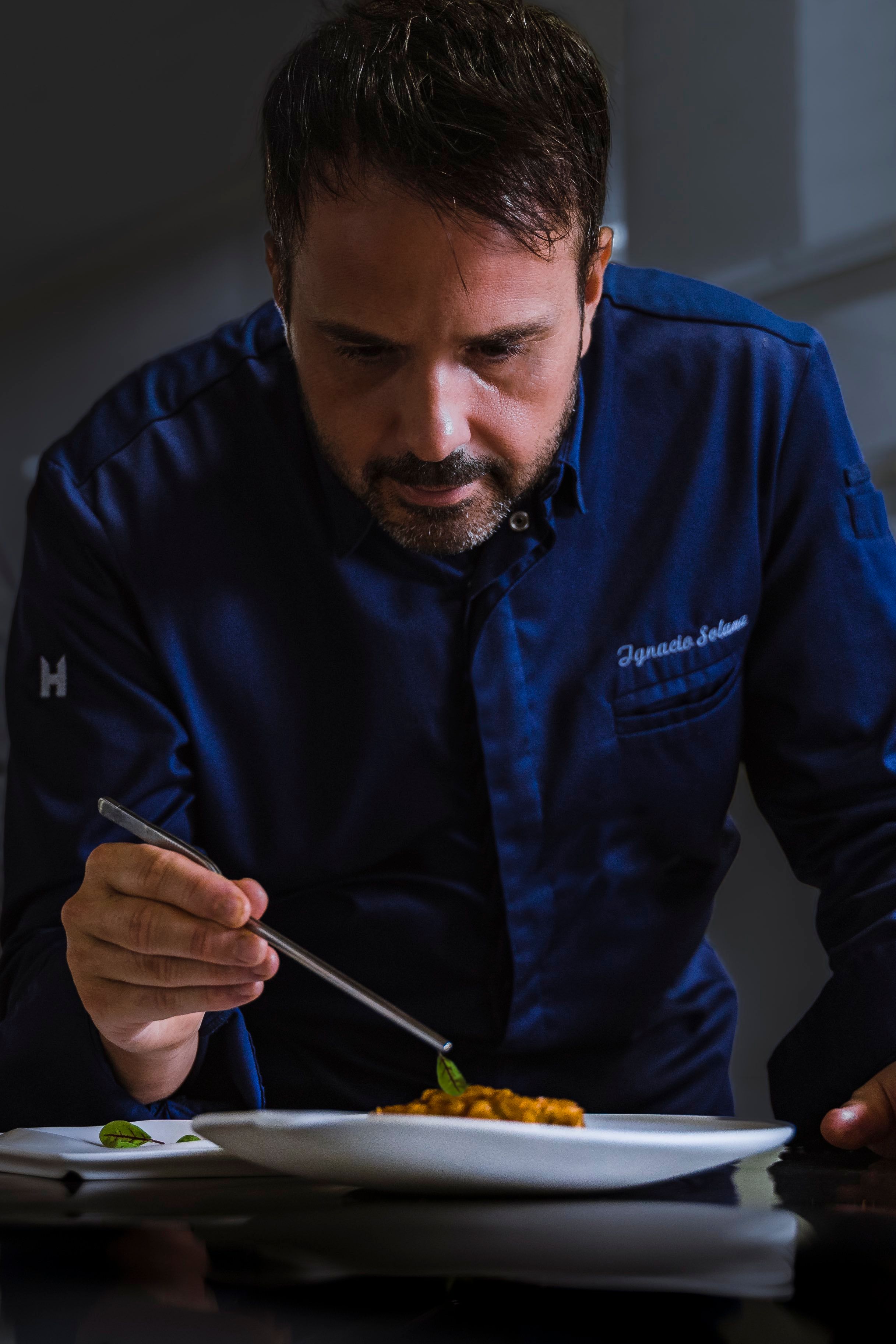 El chef ha creado un menú que estará disponible durante un único servicio