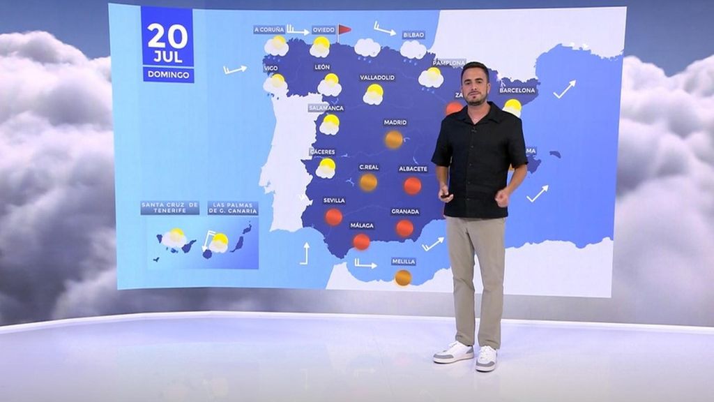 12 provincias, en alerta amarilla y naranja por calor: riesgo extremo en Murcia, Alicante y Valencia