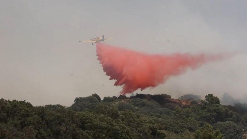 Buena evolución del incendio de Ibi, Alicante, ya sin llamas: temen una reproducción por el viento