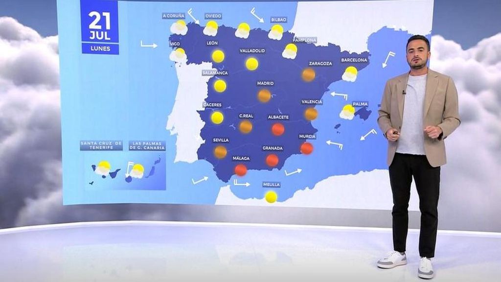 Activan alertas amarillas por calor y por precipitaciones: las zonas afectadas en España