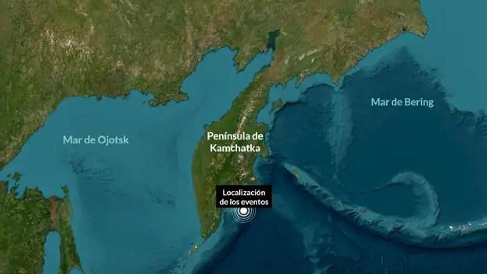 Alerta de tsunami para el este de Rusia tras un terremoto de magnitud preliminar 7,4