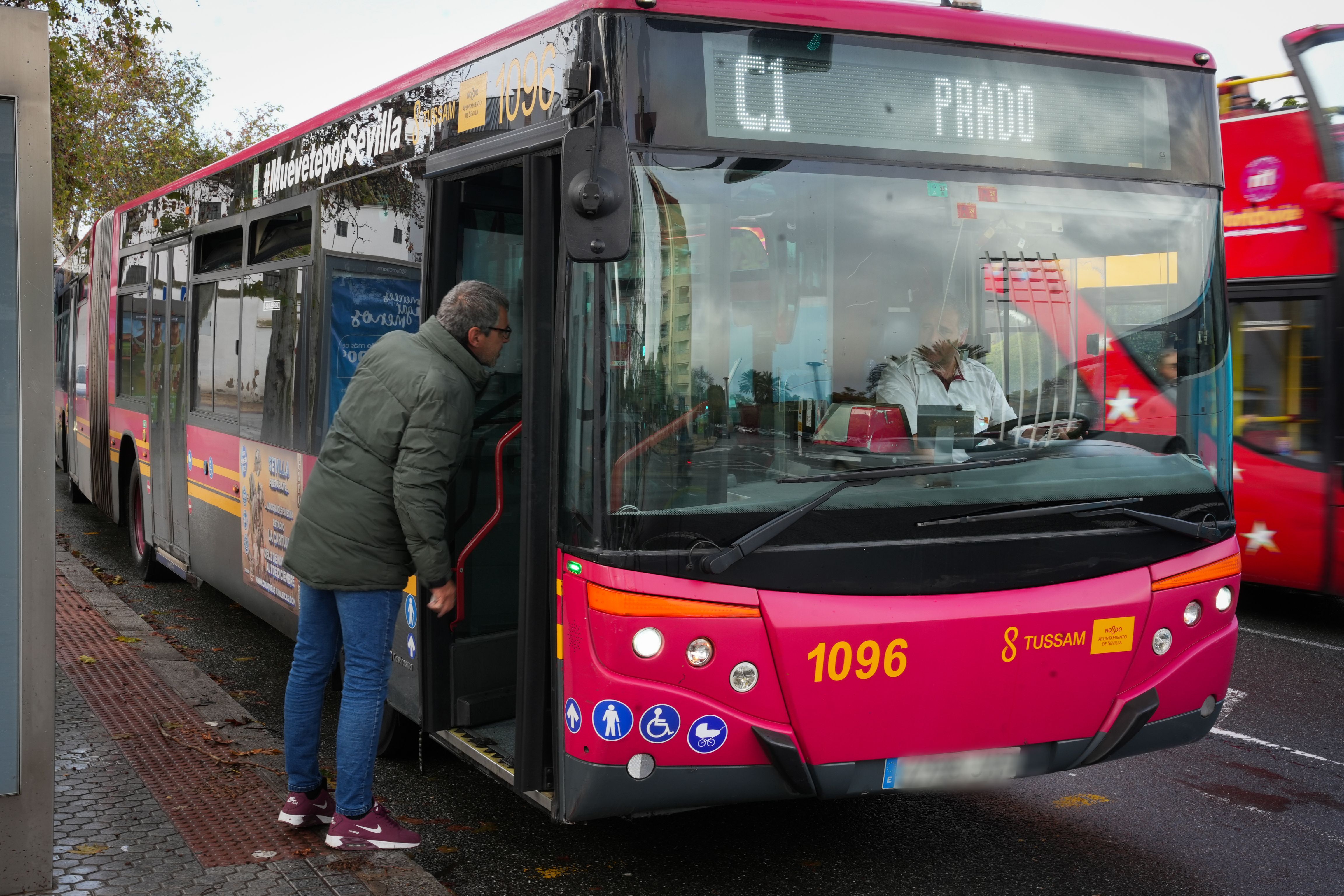Autobús de Tussam en Sevilla