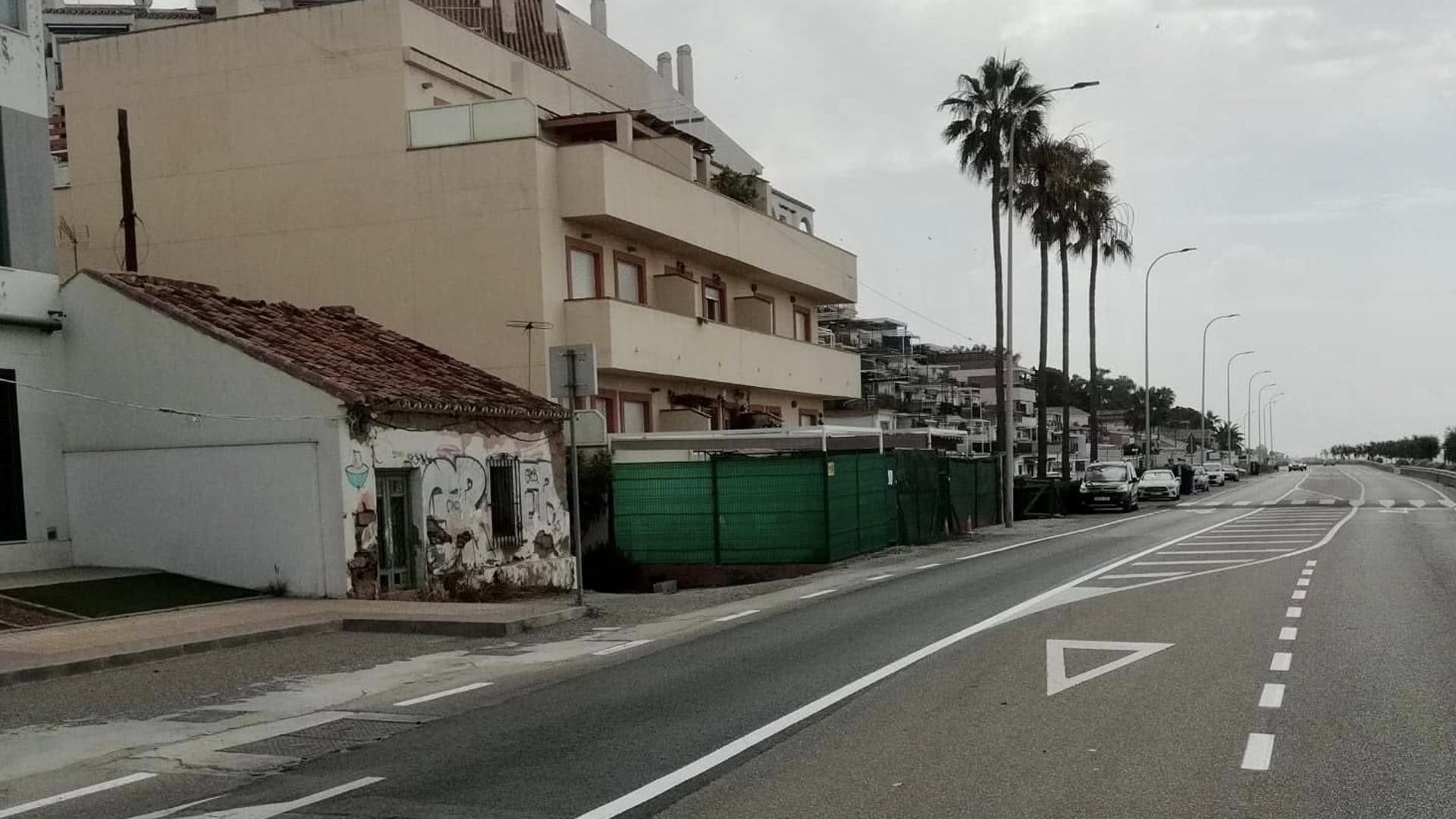 Carretera en Vélez-Málaga