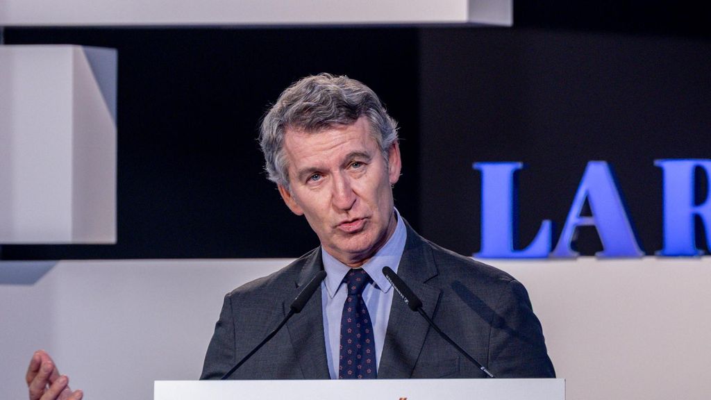 El presidente del Partido Popular, Alberto Núñez Feijóo