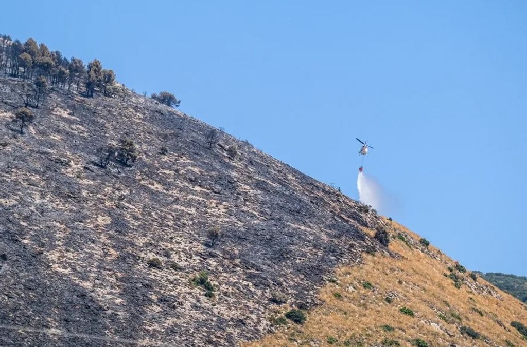 Los incendios de Alicante en Ibi y Villena, controlados