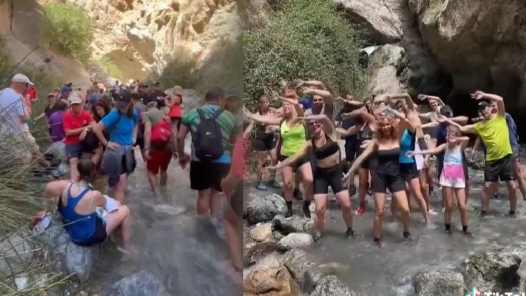 La peligrosa tendencia viral en el cauce del río Dílar, en Granada: