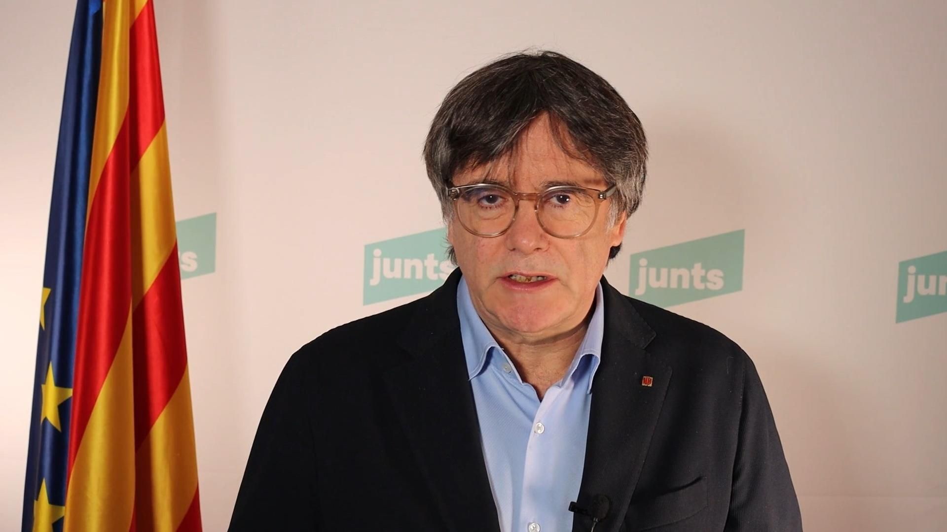 El expresidente de la Generalitat y presidente de Junts, Carles Puigdemont, en una imagen de archivo