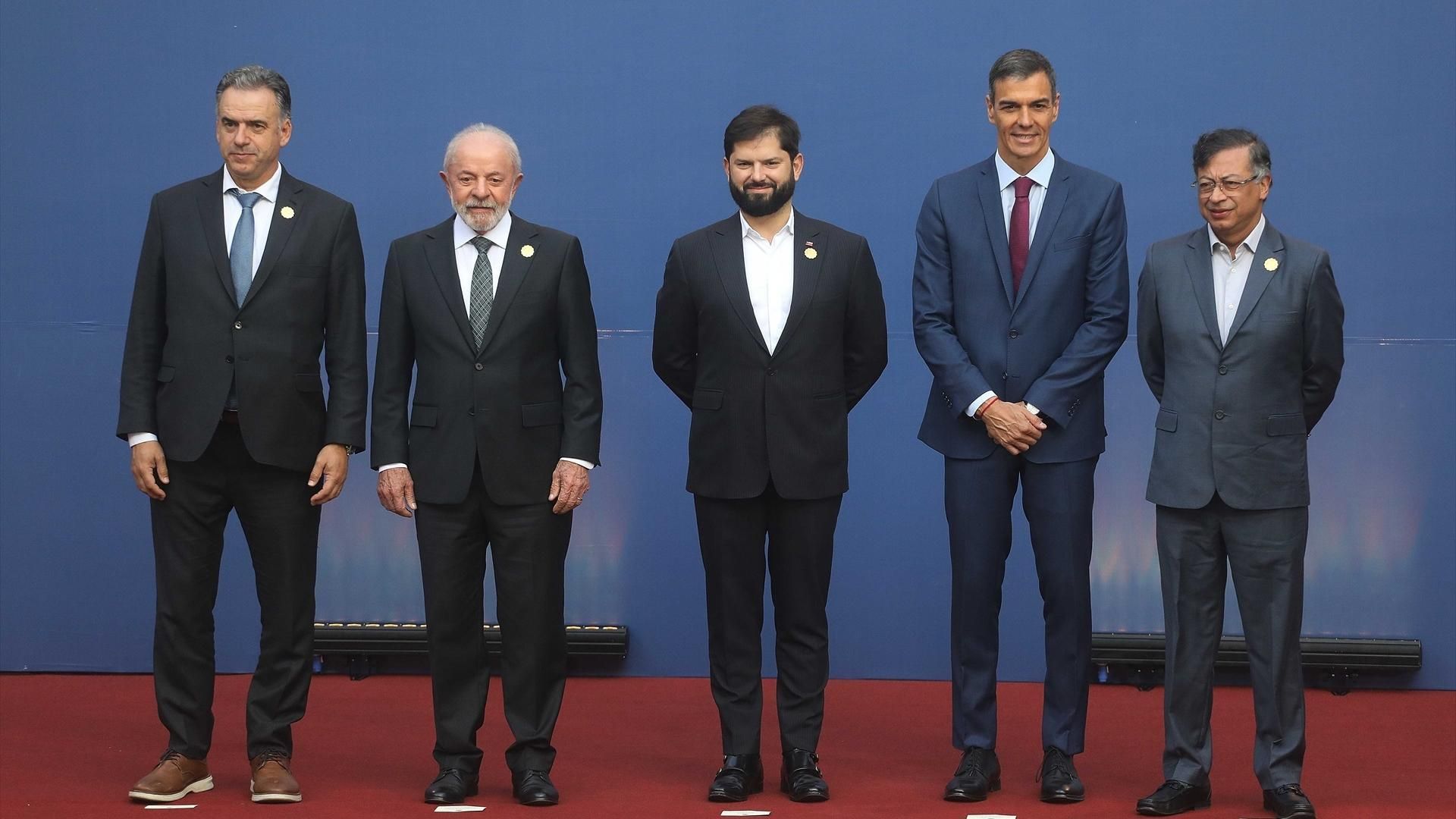 Pedro Sánchez, desde Chile.