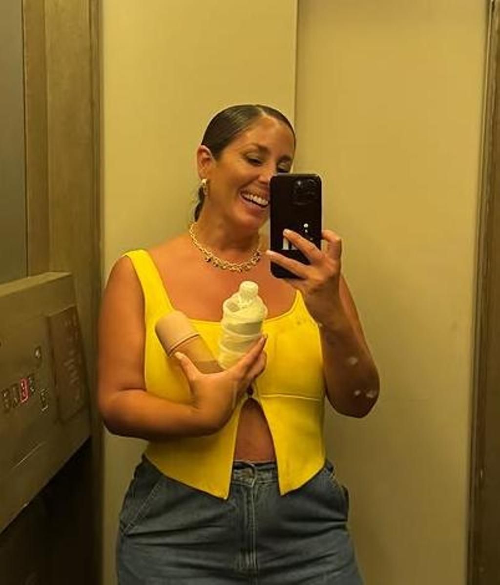 La última imagen de Anabel Pantoja antes del accidente