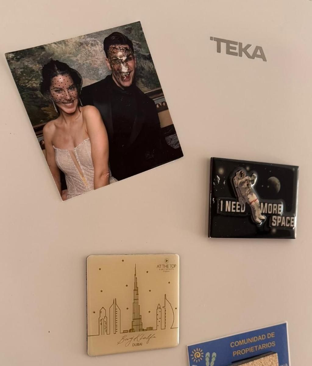 Los imanes de la nevera de Diego Matamoros