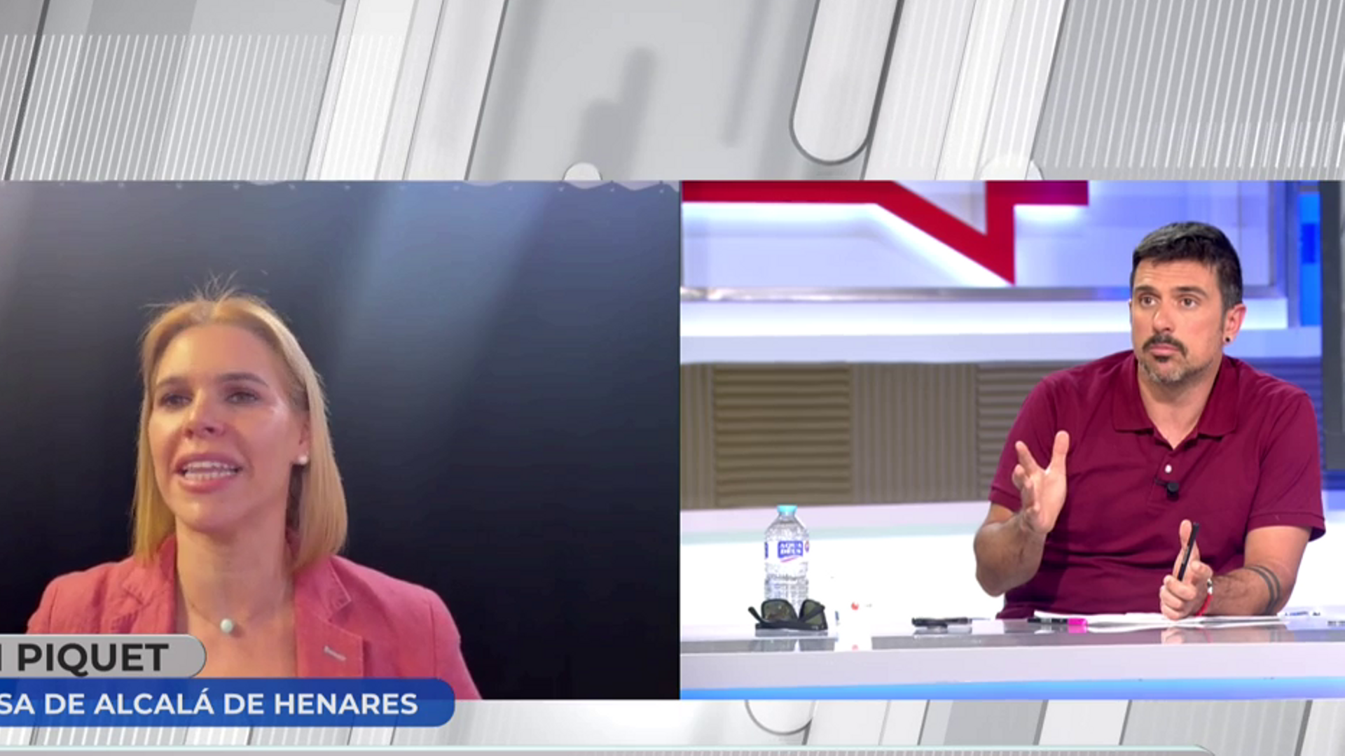 Ramón Espinar se enfrenta a la alcaldesa de Alcalá de Henares