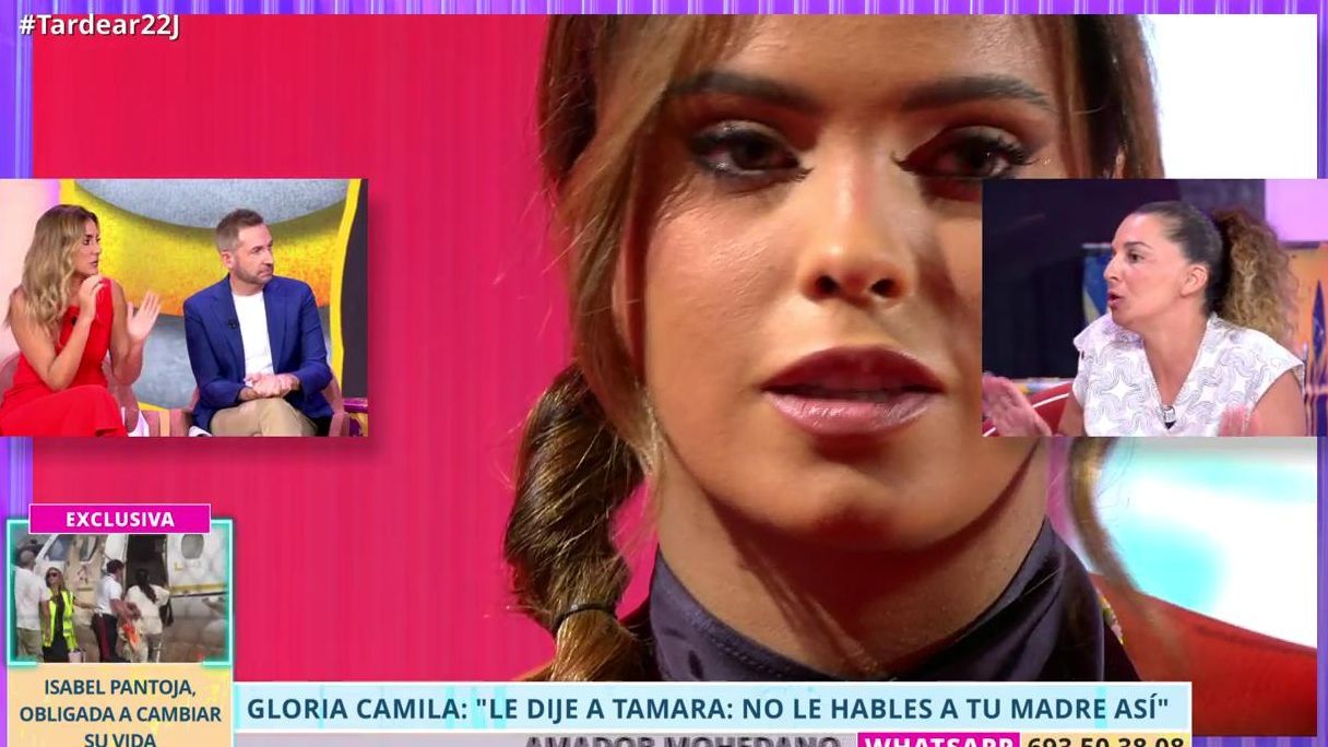 Verónica Dulanto interviene mientras la hermana de Michu carga de nuevo contra Gloria Camila: "Cuidado con lo que deslizas"