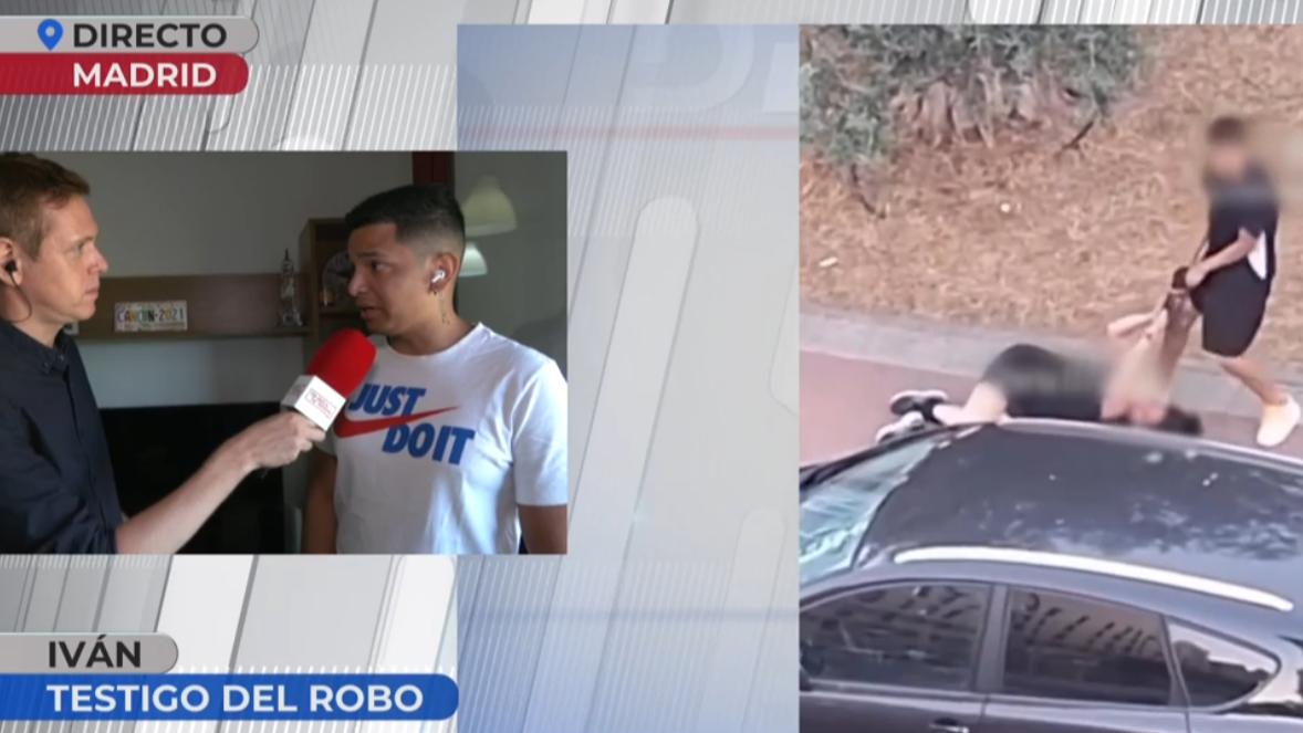 Iván, vecino y testigo, sobre el autor de una brutal paliza a una mujer en Parla: "No tenía ningún miedo, se fue tan tranquilo"