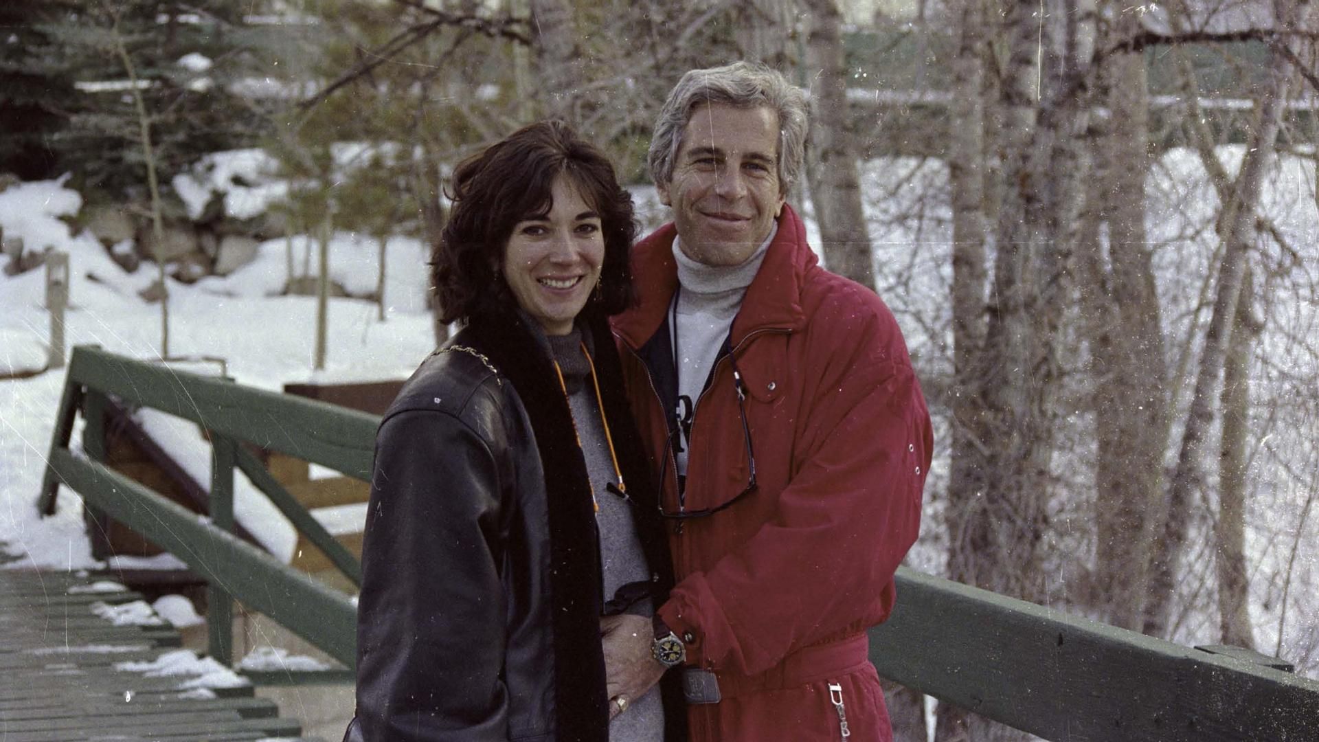 Jeffrey Epstein y su expareja, Ghislaine Maxwell Jeffrey Epstein y su expareja, Ghislaine Maxwell