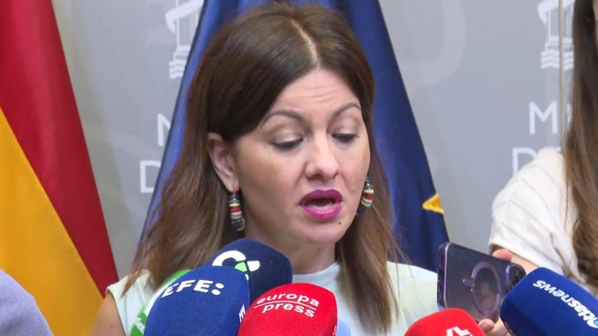 La ministra Sira Rigo, al ser preguntada por la situación del hijo de Juana Rivas