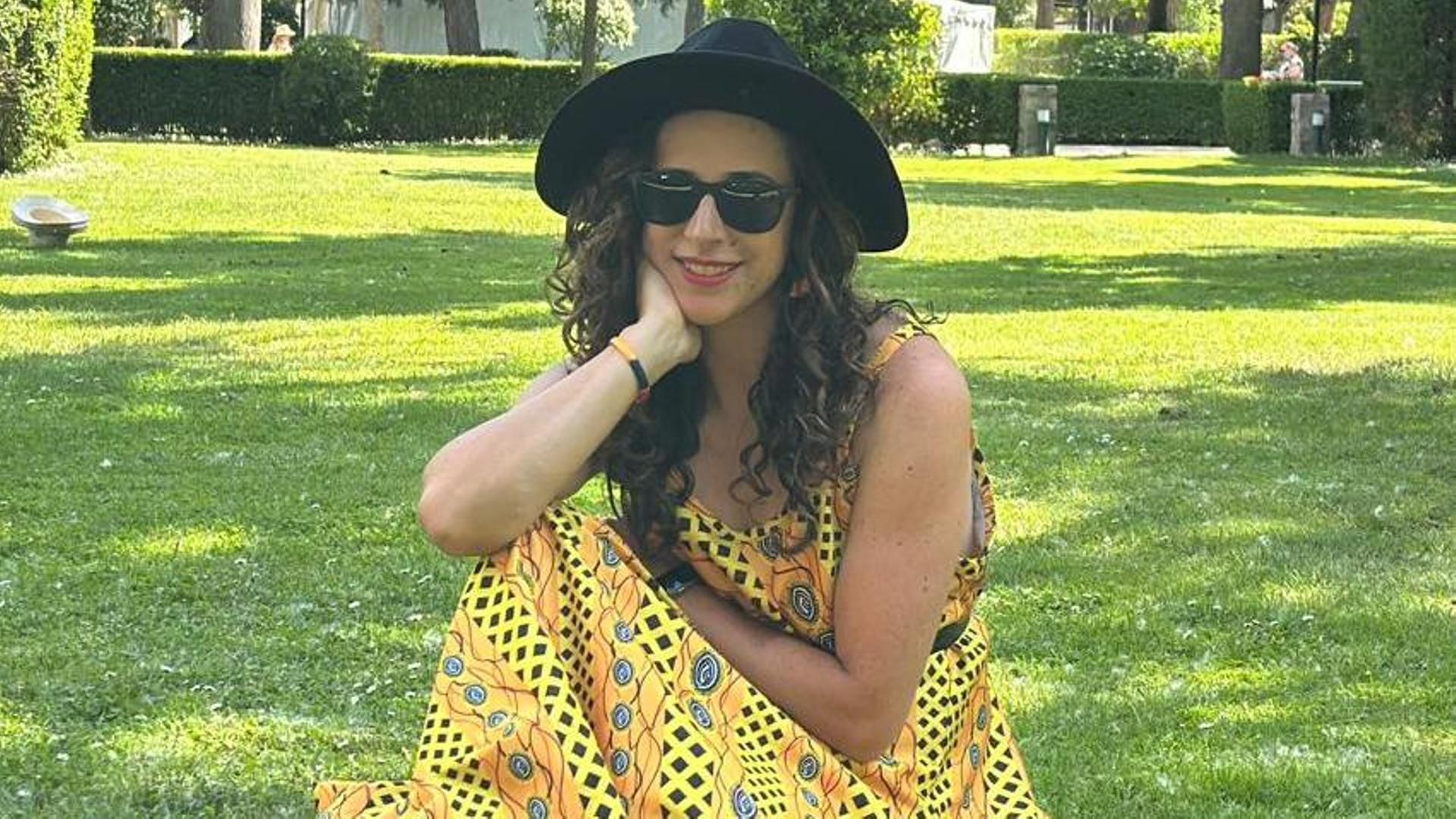 Lisbeth Briceño no puede prescindir de las gafas de sol al salir a la calle por la sequedad ocular que sufre
