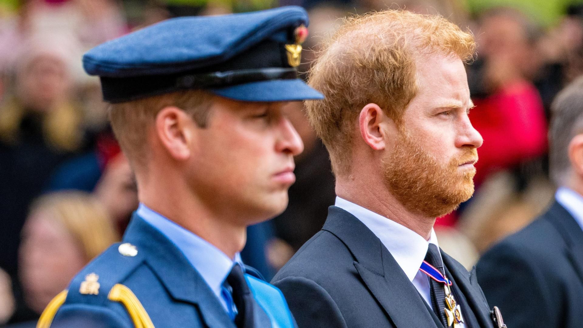 Los príncipes Guillermo y Harry en una imagen de archivo.