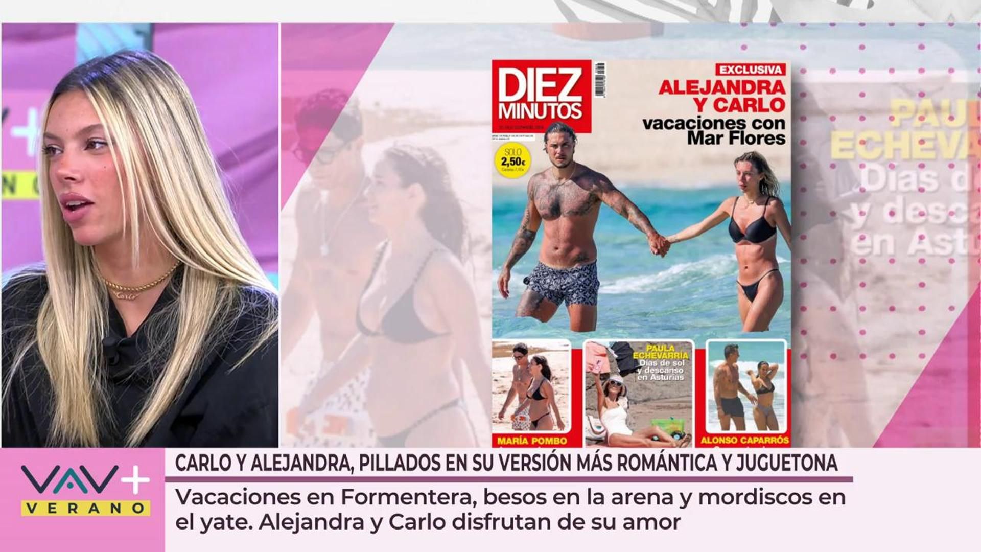 Alejandra Rubio se defiende de quienes le acusan de pactar sus fotos en bikini con Carlo Costanzia: "No me compensa"
