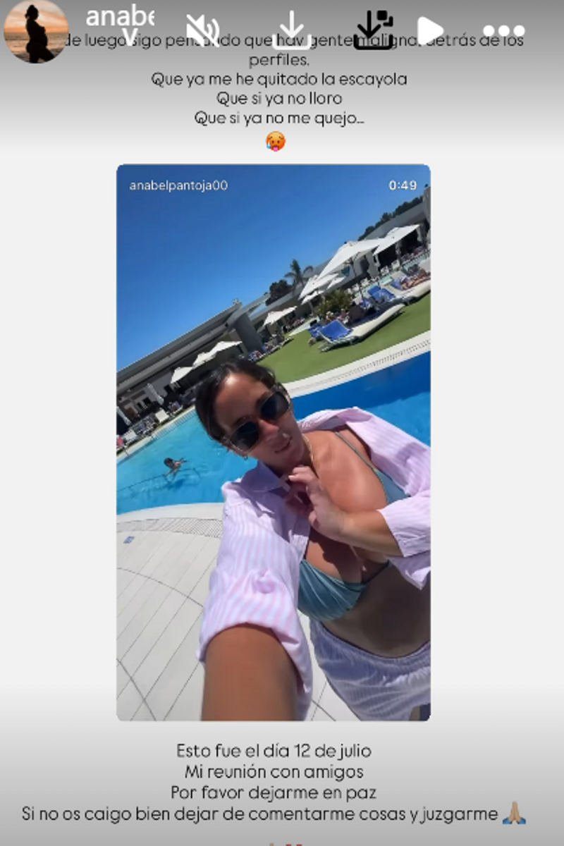 Anabel Pantoja ha estallado tras las críticas y burlas que ha recibido