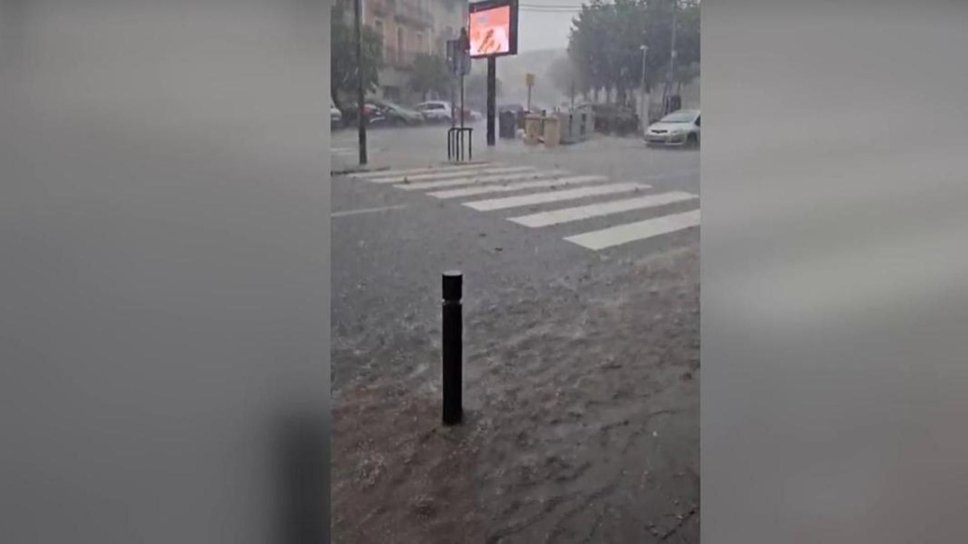 Cataluña mantiene activo los avisos por tormentas: granizo de hasta dos centímetros