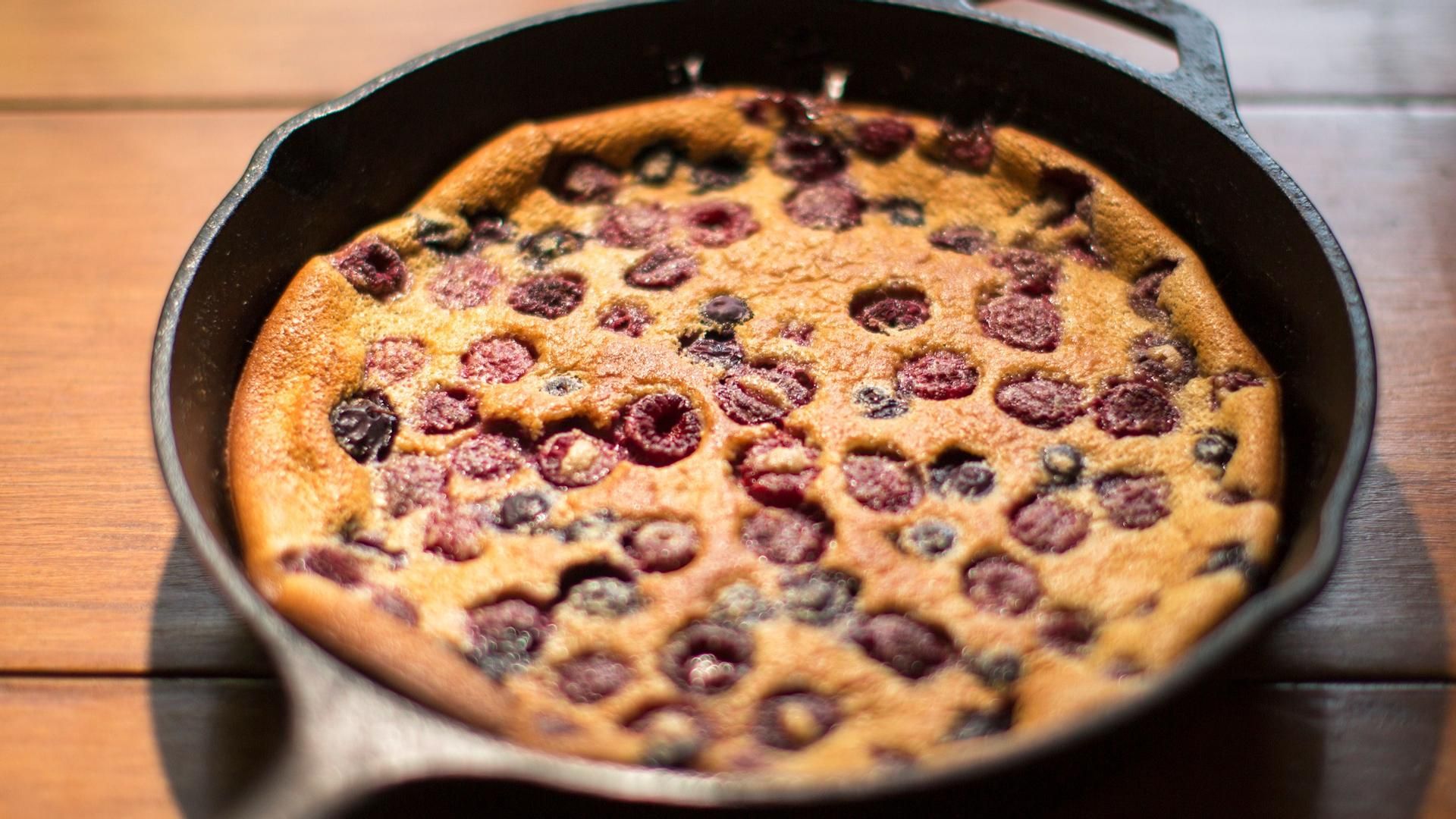 Clafoutis de cerezas
