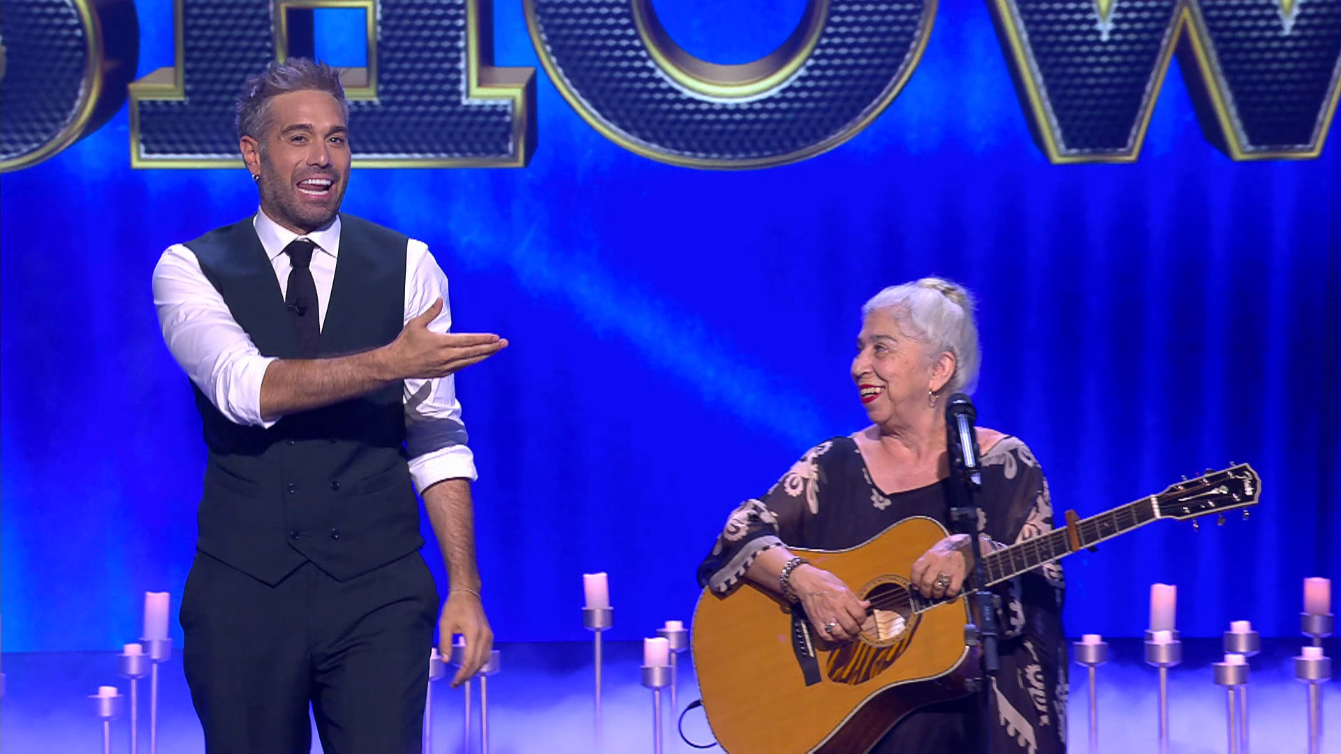 Dani Martínez y el público caen rendidos ante la actuación de Pilar, 'Estrella por sorpresa': "Absolutamente espectacular"