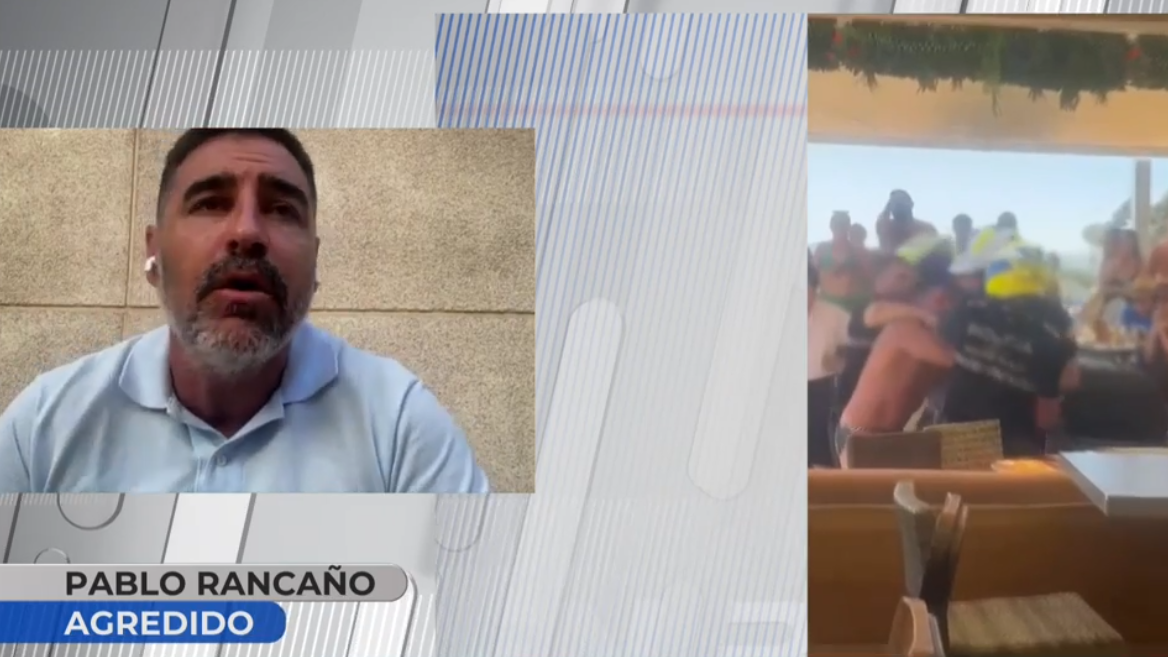 El testimonio del hombre agredido en una actuación policial contra los manteros en Marbella: "Un agente estaba fuera de sí"