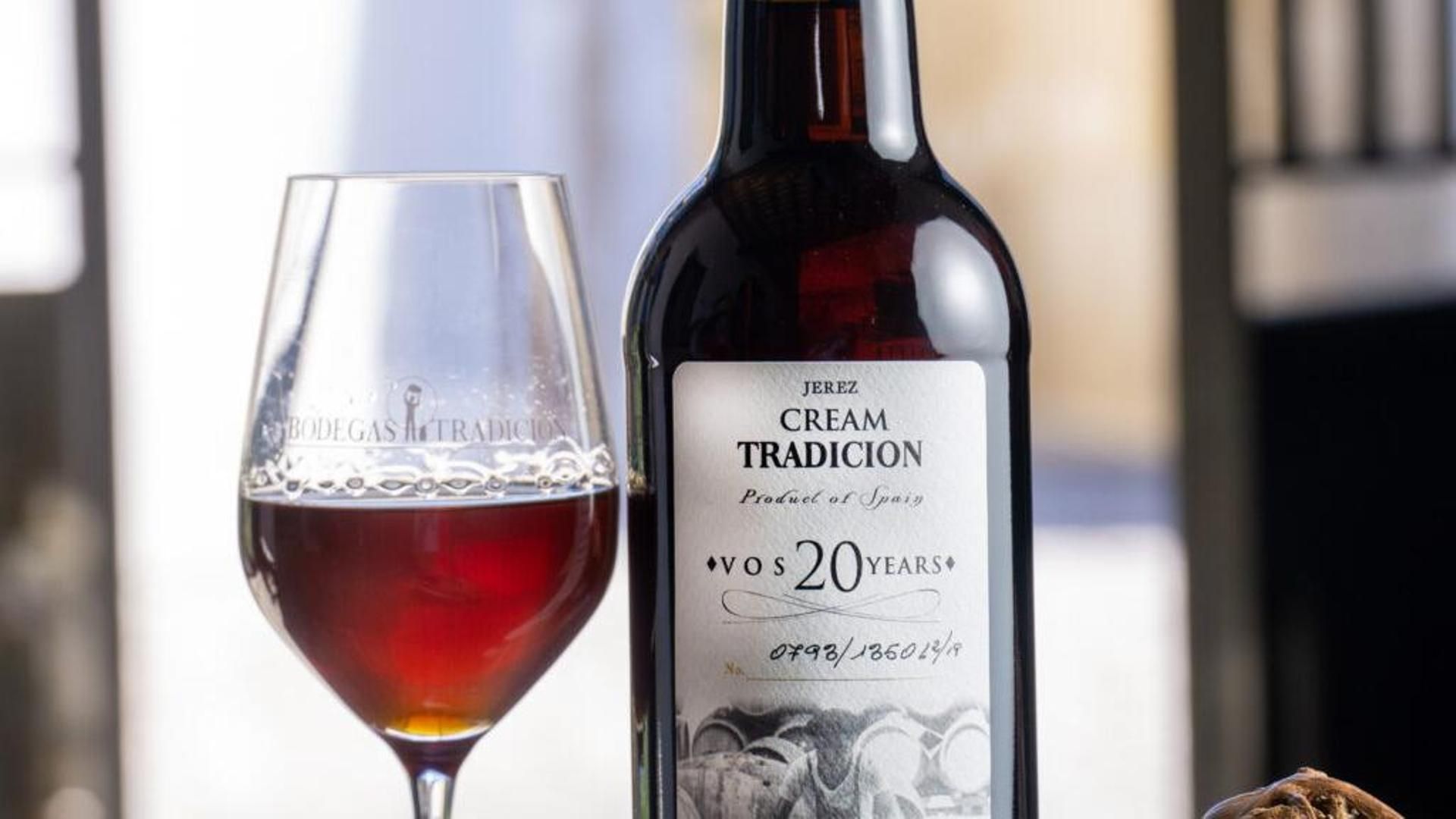 El vino Jerez Cream Tradición VOS