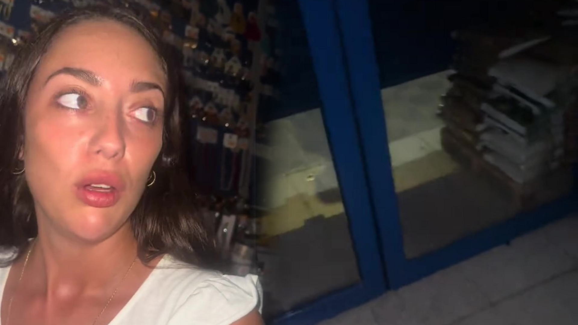 Encerrada en un bazar de Sevilla