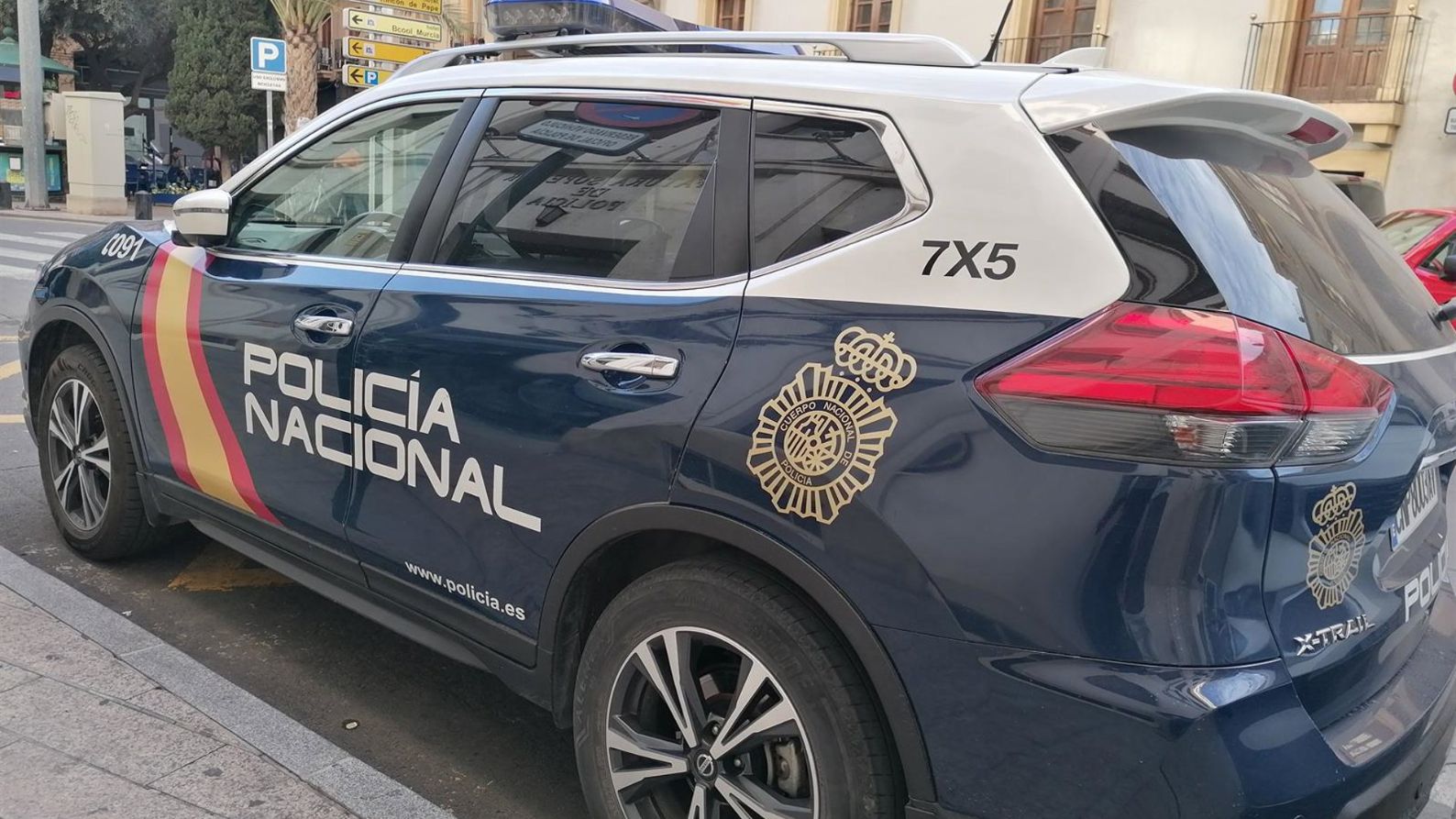 Foto de archivo de un coche de la Policía Nacional