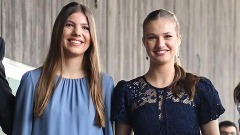 Los looks de Leonor y Sofía en los premios Princesa de Girona, a través de  los años