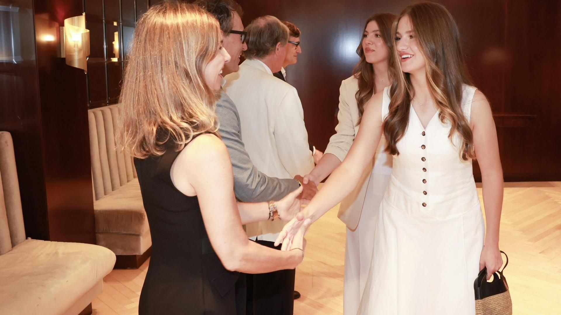 La princesa Leonor y la infanta Sofía