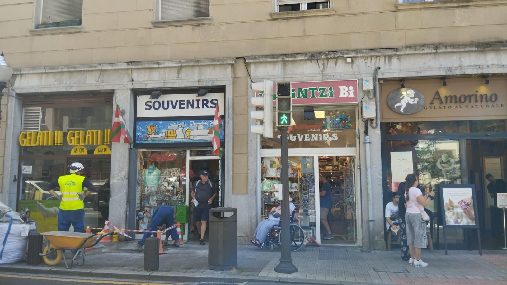 Tienda de souvenirs.