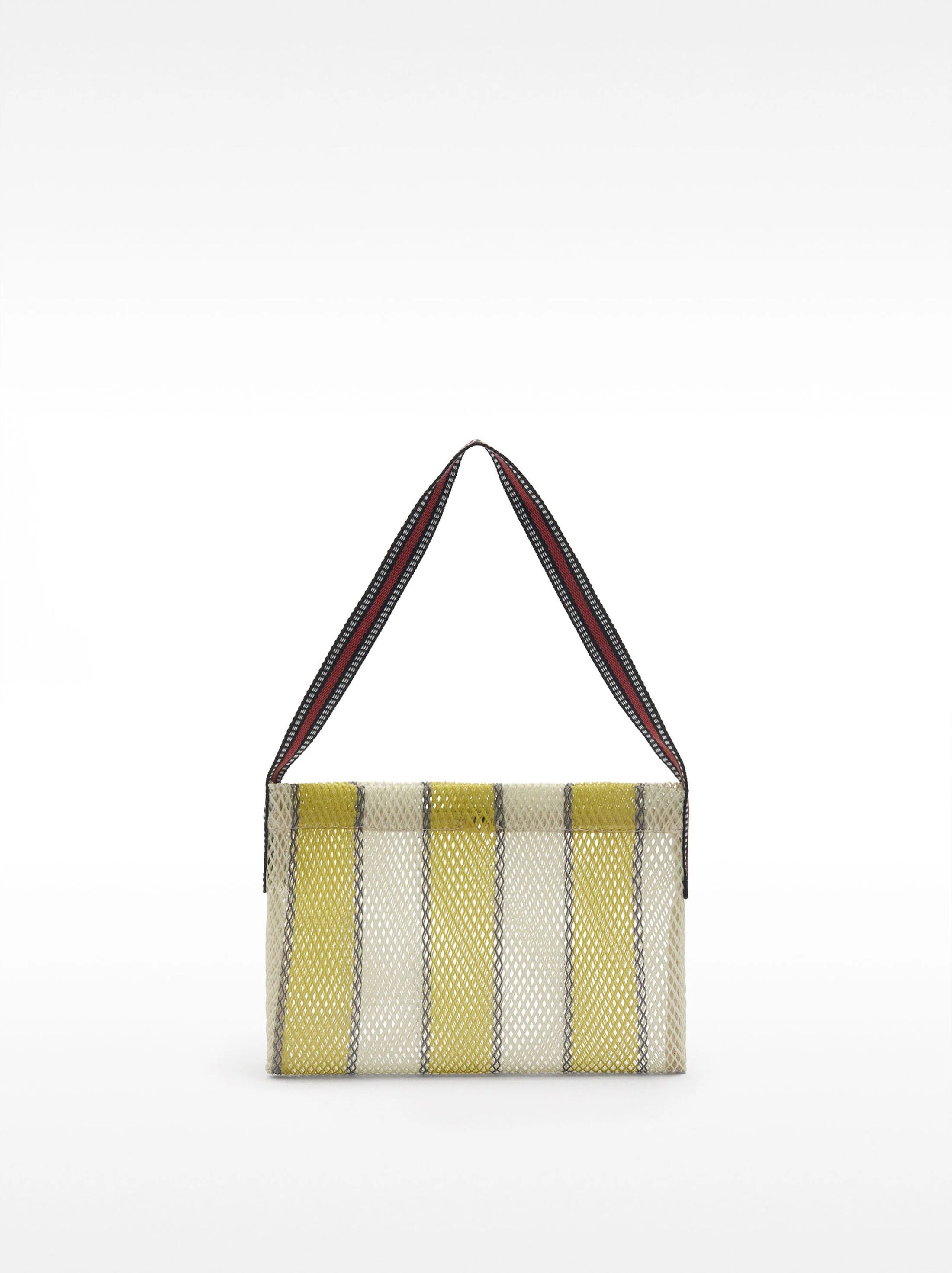 Bolso de tela de rayas de Parfois