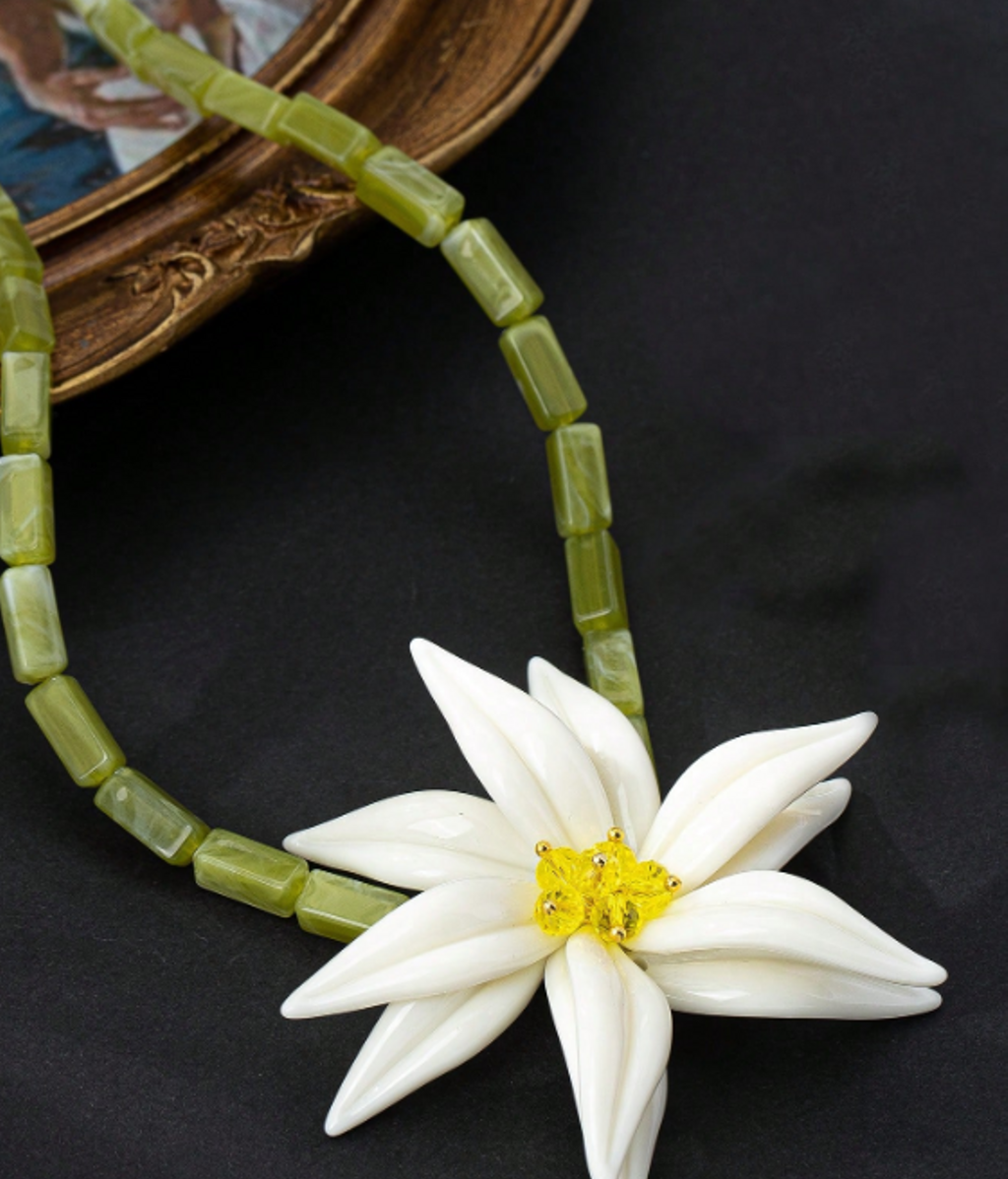 Collar flor