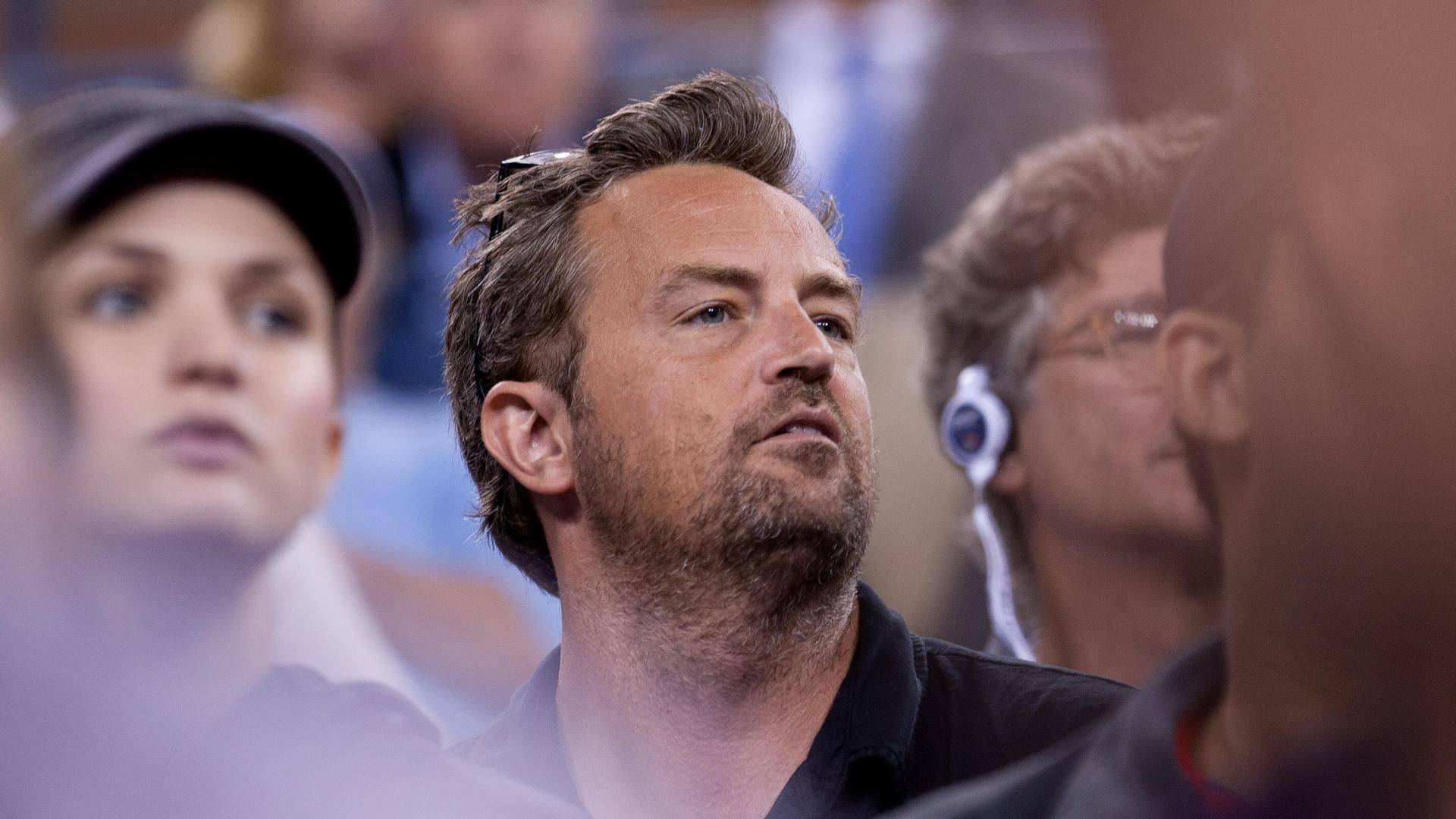 El actor Matthew Perry