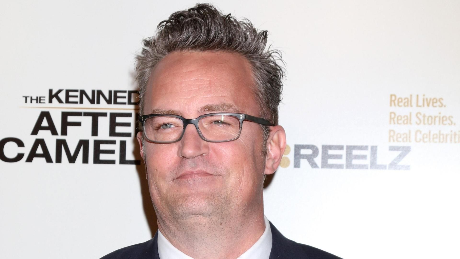 El actor  Matthew Perry