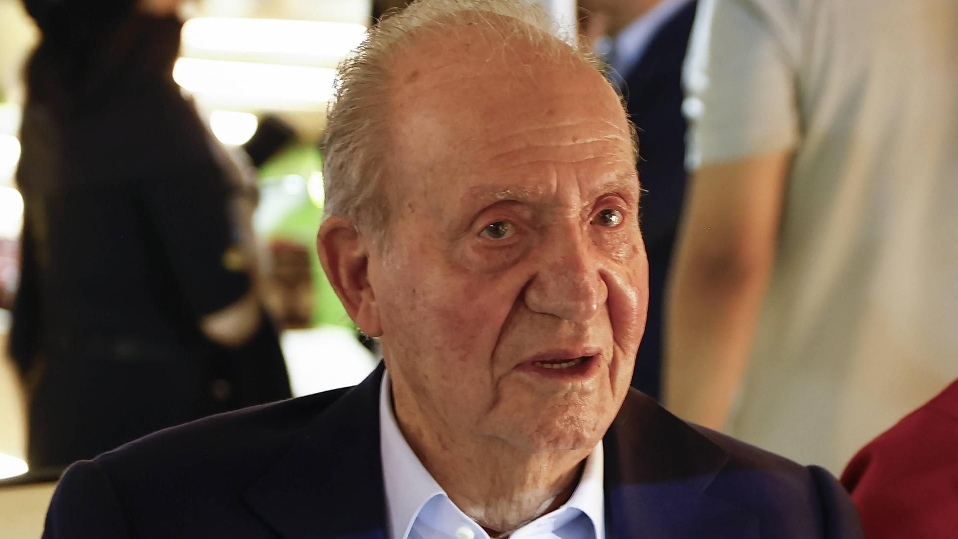 El rey emérito Juan Carlos