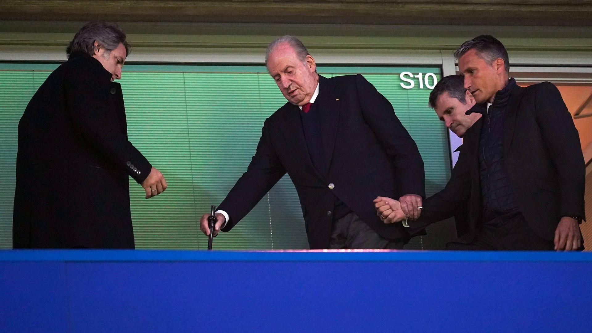 El rey emérito Juan Carlos