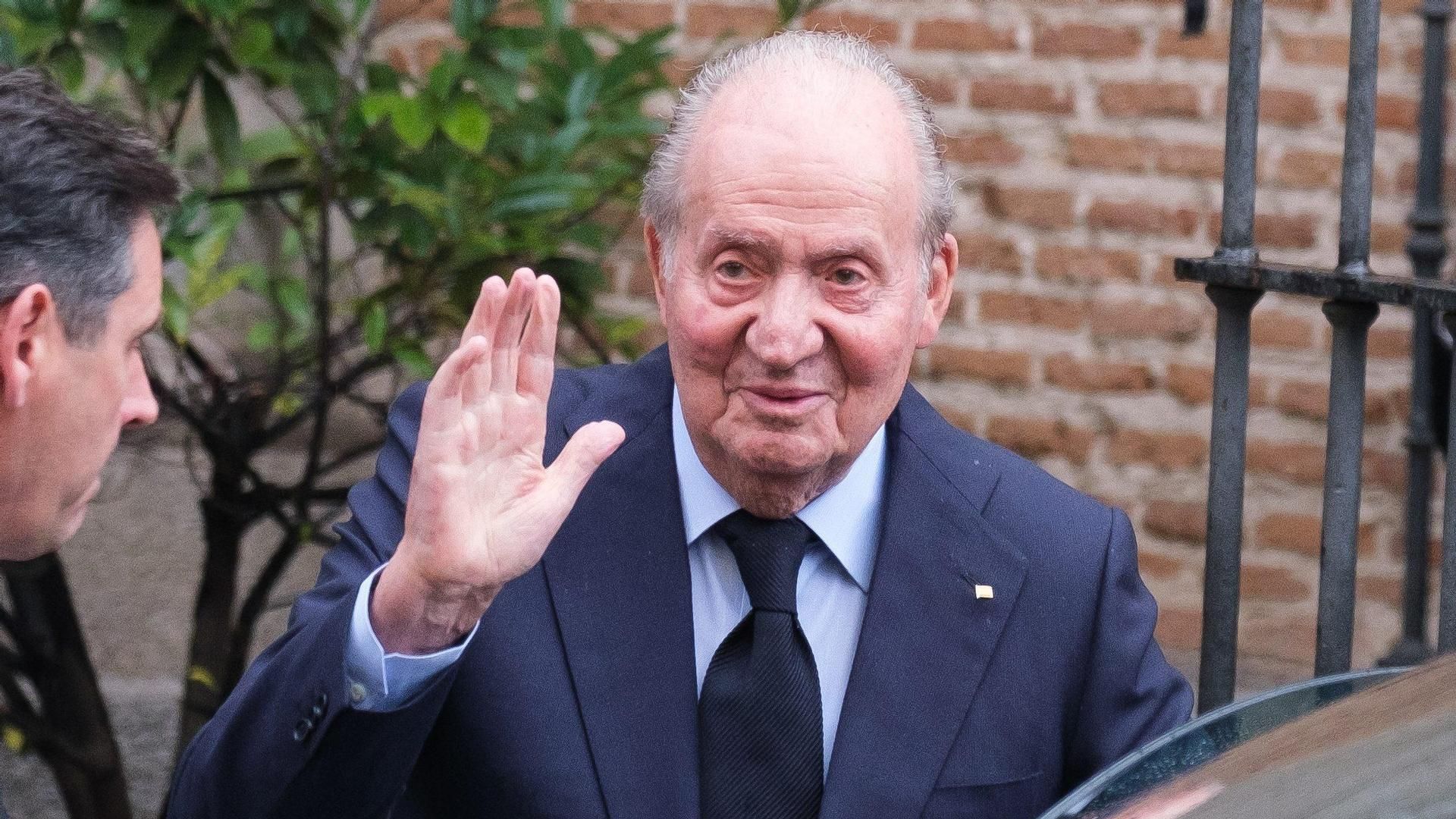 El rey emérito Juan Carlos