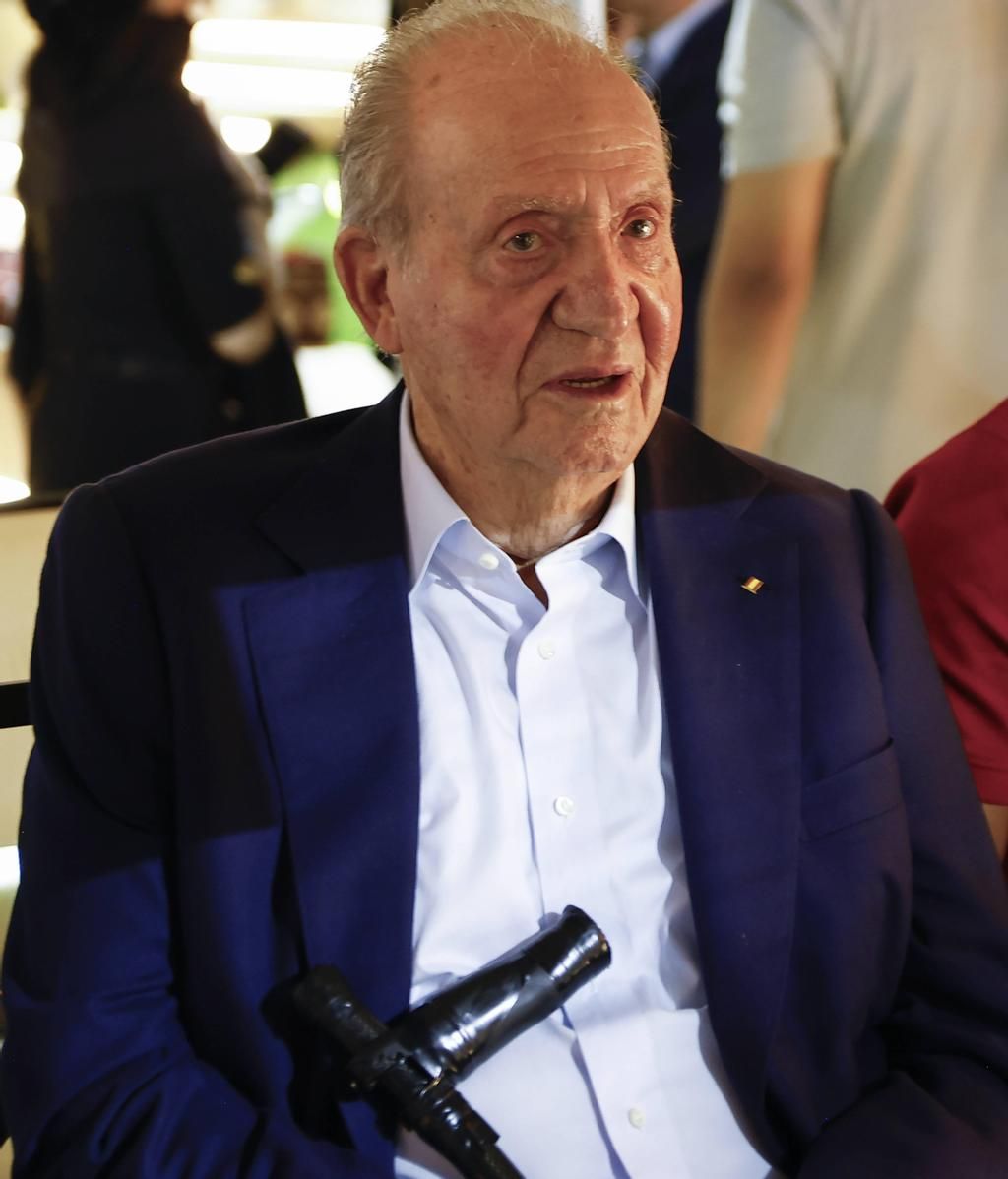 El rey emérito Juan Carlos