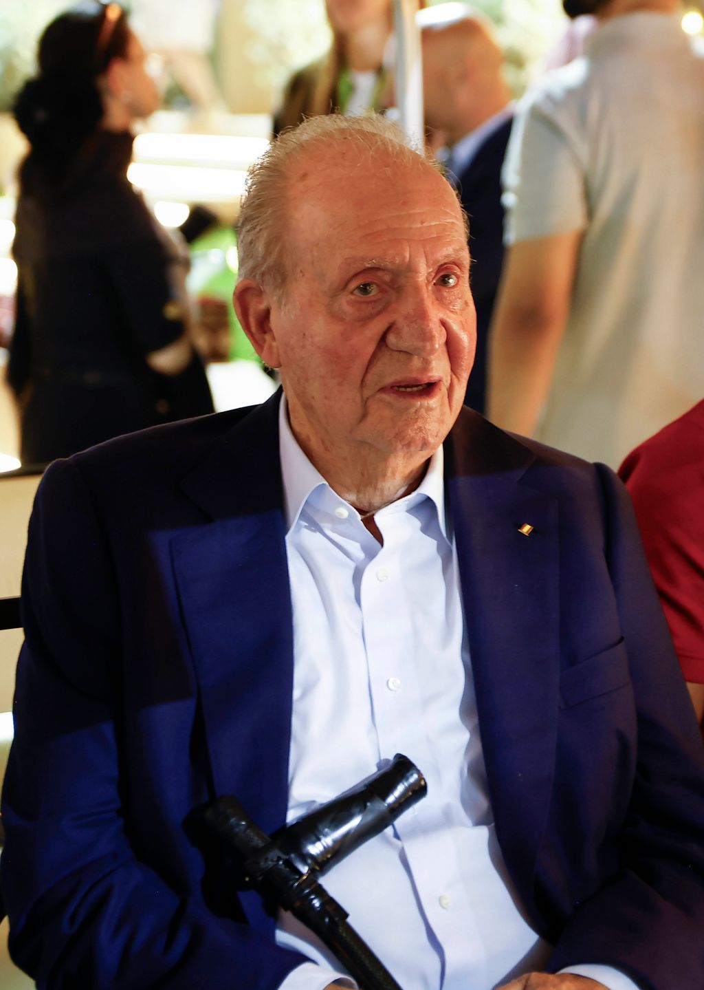 El rey emérito Juan Carlos